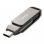 LEXAR, 256GB JUMPDRIVE, D400, USB 3.1 FLASH DRIVE