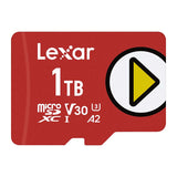 LEXAR, PLAY, UHS-1 MICRO SDXC, MEMORY CARD