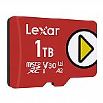 LEXAR, PLAY, UHS-1 MICRO SDXC, MEMORY CARD