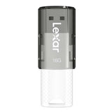 LEXAR, JUMPDRIVE, S60, USB 2.0, FLASH DRIVE, W/ CAP, WHITE/BLACK