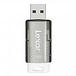 LEXAR, JUMPDRIVE, S60, USB 2.0, FLASH DRIVE, W/ CAP, WHITE/BLACK