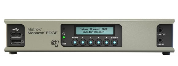 MATROX MONARCH EDGE S1 APPLIANCE WITH SIMULTANEOUS ENCODE AND DECODE