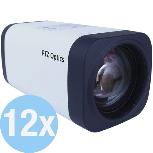 PTZOPTICS 12X-ZCAM 1080P BOX CAMERA WITH 12X ZOOM LENS