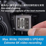 Nextorage, CFexpress Card, Type B, B1 Pro Series, Max 1950r/1900w MB/s, VPG400