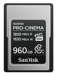 SanDisk PRO-CINEMA CFexpress Type A Card - (480GB)(960GB)