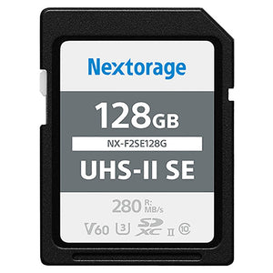 Nextorage, Memory Card, 128GB, 256GB, 512GB SDXC, UHS-II SE, Max 280r MB/s, Class 10, V90