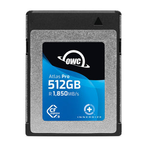 OWC, 512GB Atlas Pro, CFexpress 2.0 Type B, Memory Card