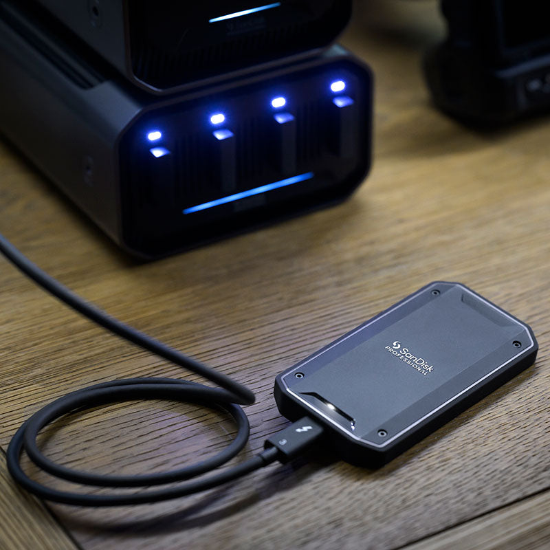 SANDISK PROFESSIONAL, G-DRIVE PRO G40, SSD, THUNDERBOLT 3 SANDISK PROFESSIONAL, G-DRIVE PRO G40, SSD, THUNDERBOLT 3