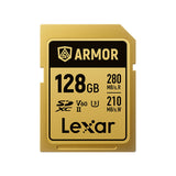 Lexar, Professional, ARMOR GOLD, 128GB, 256GB, SDXC, UHS-II