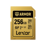 Lexar, Professional, ARMOR GOLD, 128GB, 256GB, SDXC, UHS-II