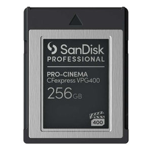 SANDISK PROFESSIONAL, PRO-CINEMA, 256GB, CFEXPRESS VPG400 TYPE-B MEMORY CARD
