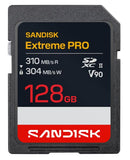 SanDisk Extreme PRO SD UHS-II V90 Card - 128GB, 256GB, 512GB, 1TB, 2TB
