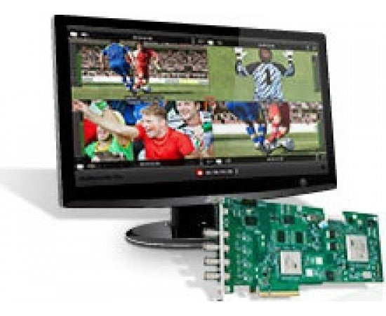 MATROX VS4 QUAD HD-SDI CAPTURE CARD WITH VS4RECORDER PRO SOFTWARE