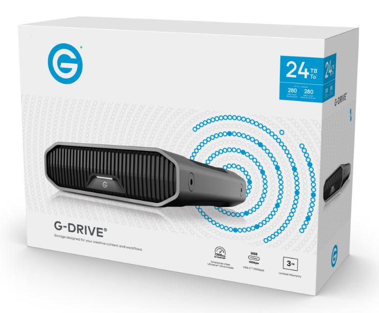 Western Digital G-DRIVE Desktop Hard Drive 6TB/8TB/12TB/18TB/22TB